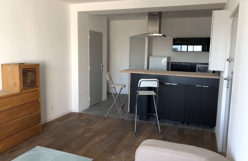 Le Canet Apartment | Terrace with panoramic views of the Frioul islands