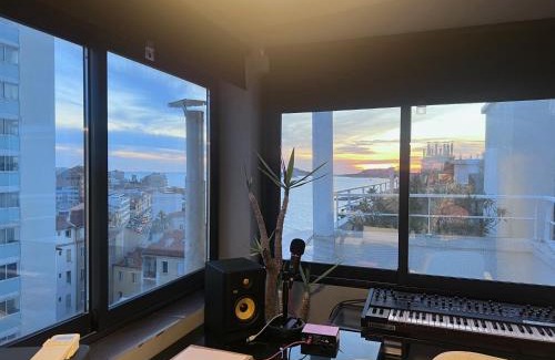 Le Pharo Apartment | Terrasse de Rêve Vue Mer Près Plage des Catalans