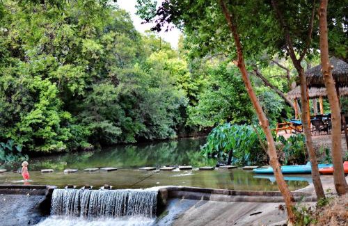 Sutherland Springs Other | Texas Waterside Escape: Glamping Holiday in a Tented Cabin with Shared Comforts