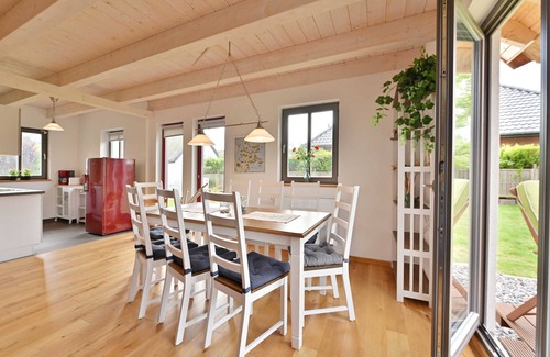 Wiek House | Thatched house driftwood