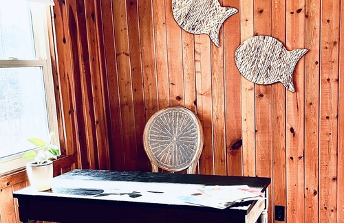 Lake of the Woods Cabin | The A-frame near the lake