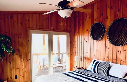 Lake of the Woods Cabin | The A-frame near the lake
