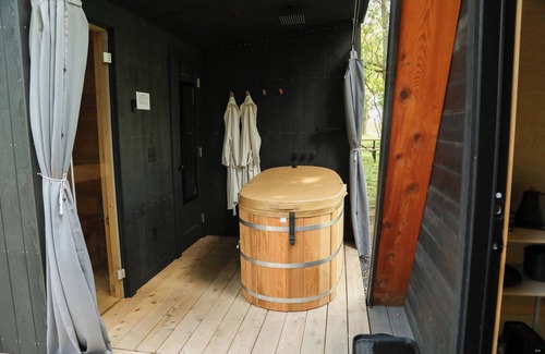 Mingoville Cottage | The Bellefonte Campground presents: The Cozy Cottage | 1 Bedroom with Sauna