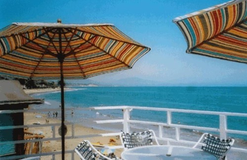 Montecito Cottage | The Blue Beach House - on the Sand at Miramar Beach,Montecito