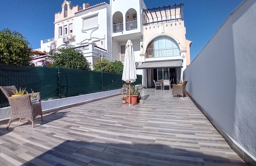 Roquetas de Mar Apartment | The Blue Pearl, a dream terrace in the sun