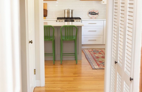 Kennebunk House | The Bunk House KBK. 3 min to beach- sleeps 9. Oversize fire pit. Family vibes.
