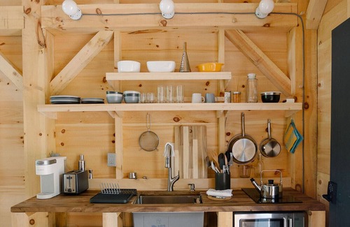 Sedgwick Cabin | The Cabins at Currier Landing Cabin 1: Fern