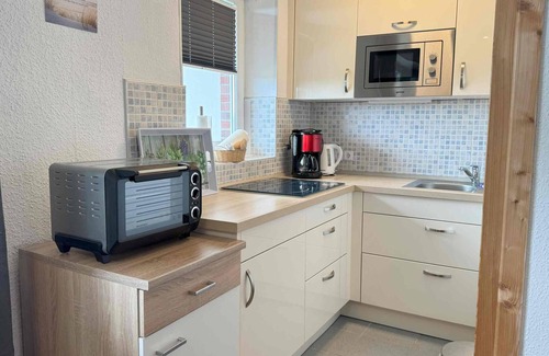 Horumersiel Apartment | The Deichkieker for 4 people with sea view with internet and 2 bicycles