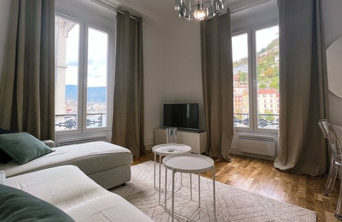 Secteur 2 Apartment | The "design" with amazing view🛋️ #DW