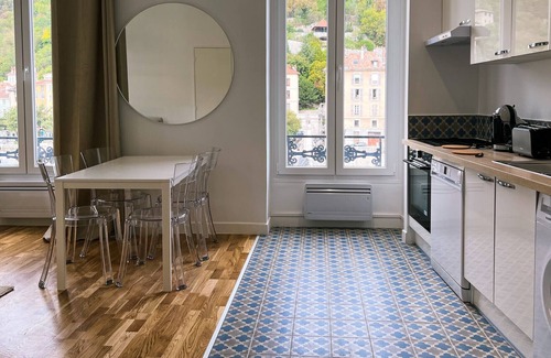 Secteur 2 Apartment | The "design" with amazing view🛋️ #DW