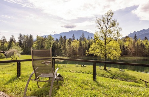 Bad Reichenhall Apartment | The Eight with south-facing terrace 64 sqm for 1-3 persons - Holiday apartment at Gablerhof
