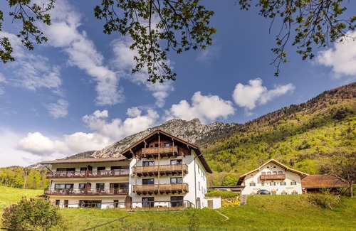 Bad Reichenhall Apartment | The Eight with south-facing terrace 64 sqm for 1-3 persons - Holiday apartment at Gablerhof