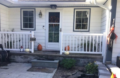 Norwich Bed & Breakfast | The Enchanted Suite in finished basement