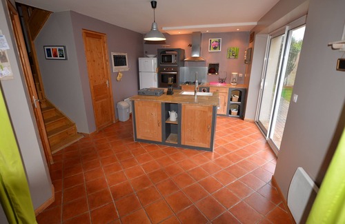 Barneville-Carteret House | The farmhouse, Carteret - house labeled 3 keys - Barneville-card