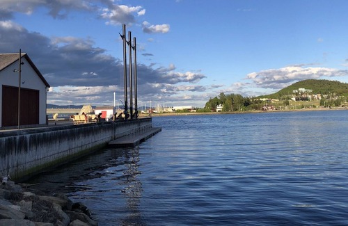 Gaspe Apartment | The Gaspé Bay villa near Forillion Park