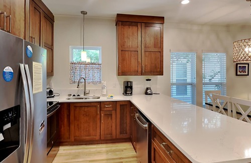 Seacrest Cottage | The Good Life-Top Ratings, Big Pool, Covered Porch, 5 Min Walk to Beach, 4 Bikes