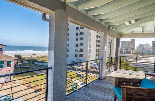 Jacksonville Beach House | The Grand Pelican - 5/4 - Oceanfront - Sleeps 12