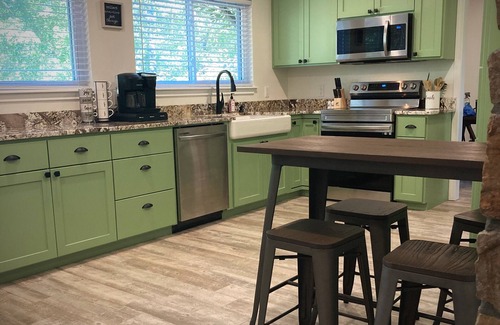 Mount Ida House | The Grotto - Family-sized retreat on 10 acres of pristine forest. Pet friendly!