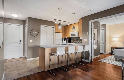 Lincoln Park Condo | The Grove | Ground Floor | Gym | Fireplace | Patio