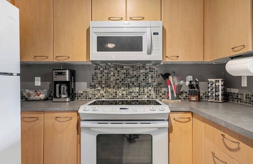 Lincoln Park Condo | The Grove | Ground Floor | Gym | Fireplace | Patio