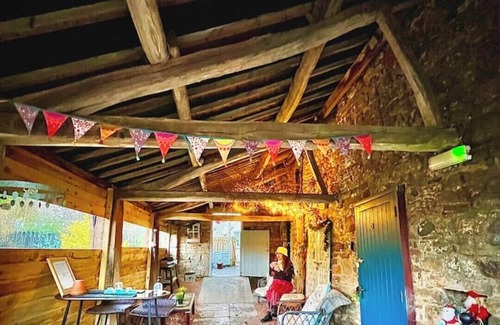 Caldbeck House | The Hayloft Rustic Glamping Barn, Caldbeck Village