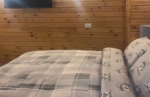 Saint Asaph Apartment | The Hedgehog Burrow - Lodge with private hot tub