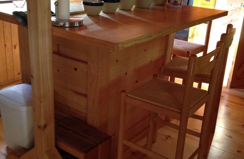 La Pointe Cabin | The Hermitage: An unplugged getaway in the woods on gorgeous Madeline Island.