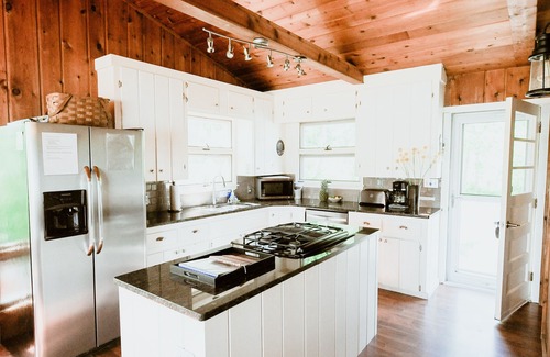 Cedar Cottage | The Irwin Cottage on Little Traverse Lake, Sandy beach, kayak