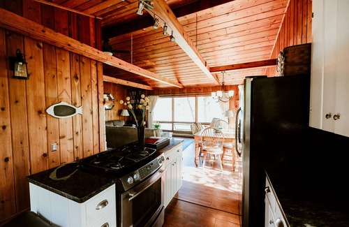 Cedar Cottage | The Irwin Cottage on Little Traverse Lake, Sandy beach, kayak