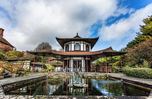 Tollard Royal House | The Japanese Pavilion, set within the Cranborne Chase