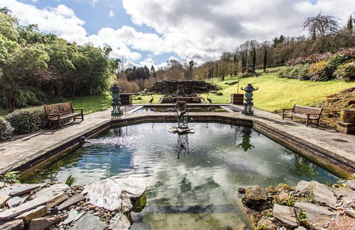 Tollard Royal House | The Japanese Pavilion, set within the Cranborne Chase