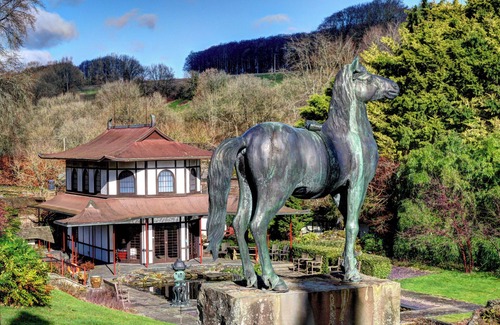 Tollard Royal House | The Japanese Pavilion, set within the Cranborne Chase