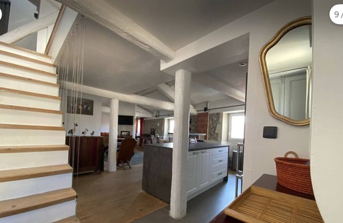 Faubourg Apartment | The Loft in a cosy duplex for 2 to 5 people, air-conditioned
