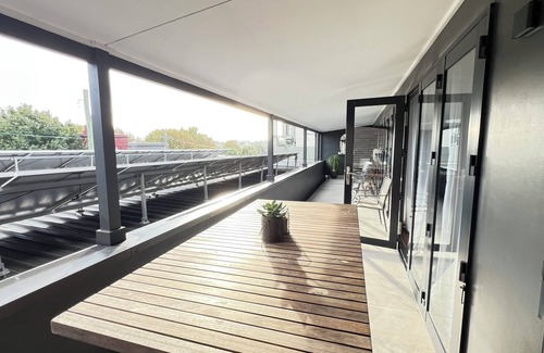 Annandale Condo | THE LOFT of ANNANDALEnFunky oversized warehouse apartment in the village heart