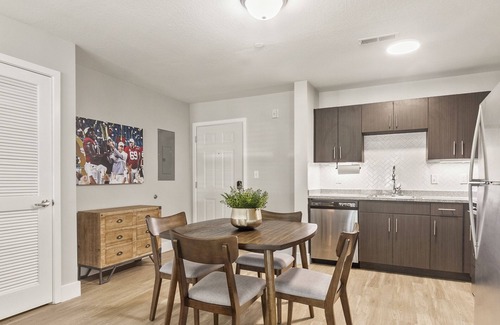 Tuscaloosa Condo | The Melanie 1st Floor Condo with Pool & Gym Access