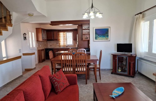 Ormos Agiou Ioannou Villa | The Mirador Boutique Villa with Scenic Sea View