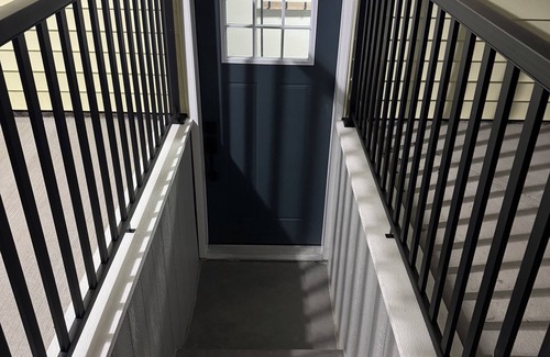 Prince George Apartment | The Paddle On Inn! A canoe-themed basement suite with all the modern finishes!