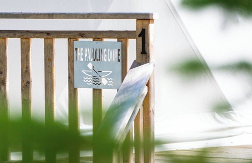 Annapolis Subdivision D Cottage | The Paddling Dome (1) - Lakefront Glamping | Private hot tub | Sauna | Kayaking