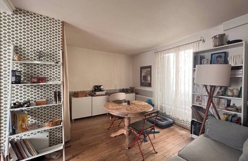 Asiatique Apartment | The Paris Impasse Hideaway: Duplex in quiet 13th district. Up to 5 Guests.
