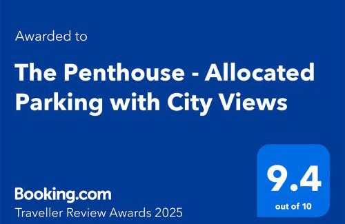 Ripon Apartment | The Penthouse - Allocated Parking with City Views