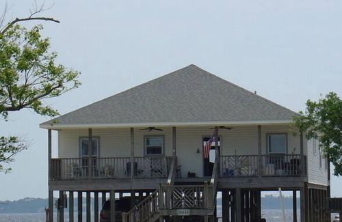 Perdido Beach House | "The Perfect Getaway" w/boat dock & water access in front & in back of house!