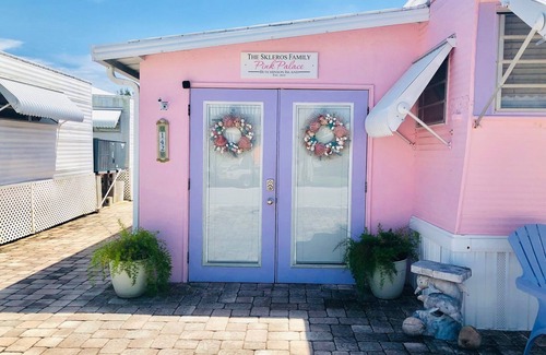 Hutchinson Island South House | The Pink Palace on the Water- *pool/beach*
