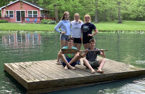 Austinburg Cabin | The Pond Cottage at Rustic River Retreats-quiet & secluded Wine Country getaway