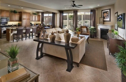 Palm Desert House | The Ponderosa: Model Home 3 Bedroom/3 Full Baths in Gated Community