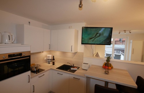 Norderney Apartment | The popular Nordbadestrand beach is just 5 minutes away by bike.