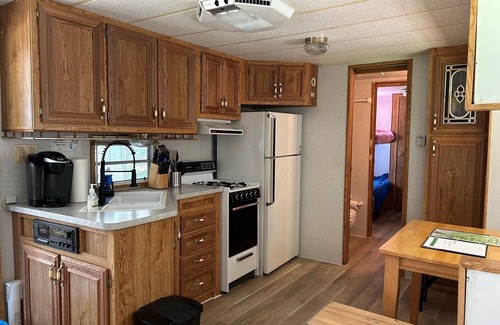 North Algona Wilberforce RV Rental | The Princeton! Family sized camper along Bonnechere River. A fun retreat.