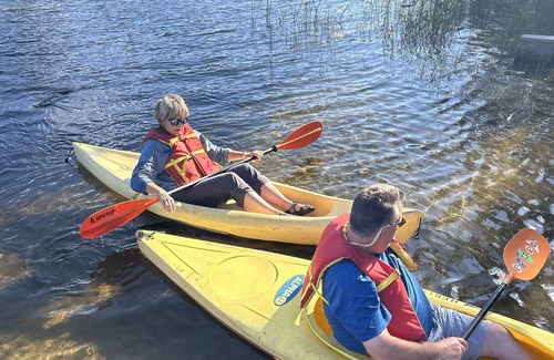 North Algona Wilberforce RV Rental | The Princeton! Family sized camper along Bonnechere River. A fun retreat.