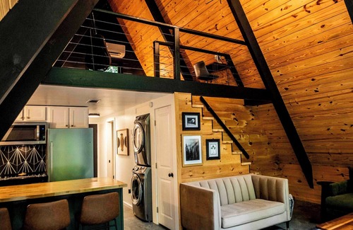 Nelsonville Cabin | The Raven A-Frame - Modern Woodland Retreat near Hocking Hills and OU Campus