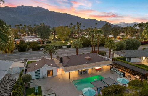 Palm Springs House | The Ritz - Luxury Home with Pool & Speakeasy Bar