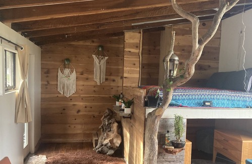 Pescadero Apartment | The rustic Slumberjack, your launchpad for all activities in the area
